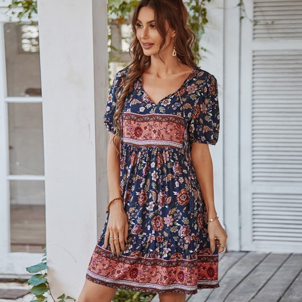 Casual vacation style dress