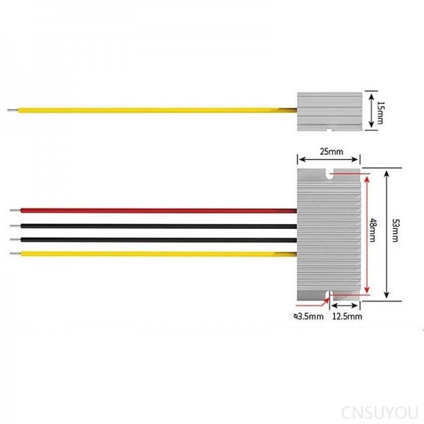 24V down 12V power converter DC-DC