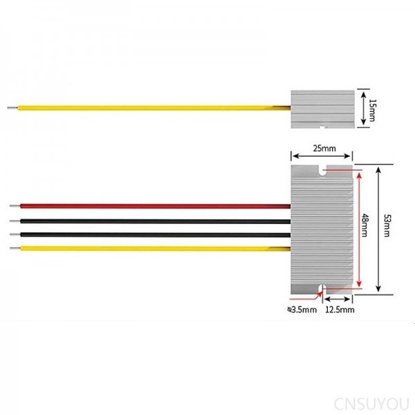 24V down 12V power converter DC-DC