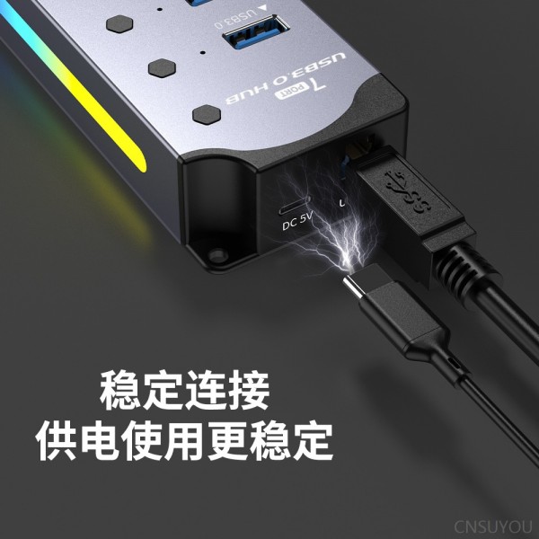 USB HUB3.0 Hub 10 Splitter Splitter