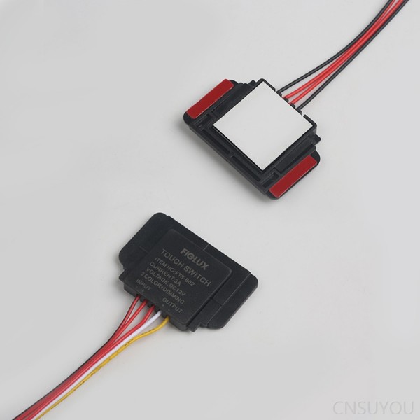 DC12V mirror single-key touch switch intelligent