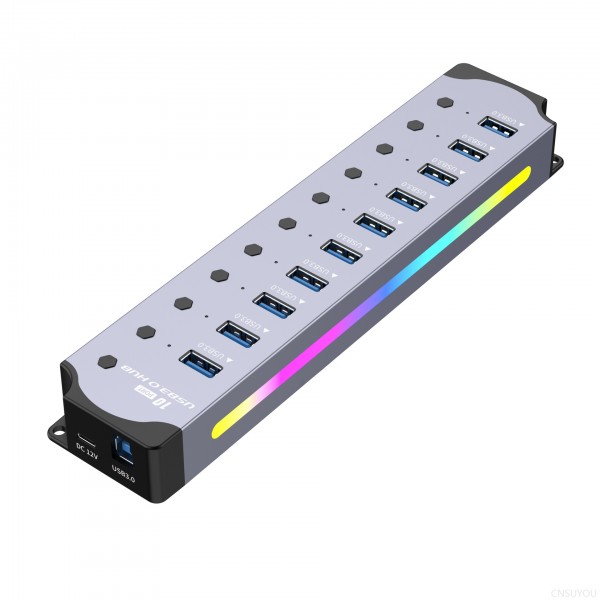 USB HUB3.0 Hub 10 Splitter Splitter